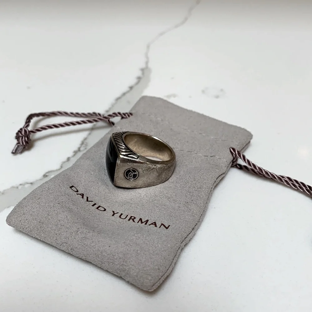 David Yurman Silver Jewelry Necklace - Picture 2 of 3